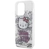 Hello Kitty IML Kitty On Bricks graffiti dėklas iPhone 14 Pro Max - baltas