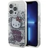 Hello Kitty IML Kitty On Bricks graffiti dėklas iPhone 14 Pro Max - baltas