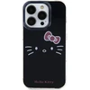 Hello Kitty HKHCP13LHKHLK Apple iPhone 13 Pro/ 13 6.1″ juodos spalvos kietas dėklas IML Kitty Face