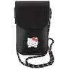 Hello Kitty HKOWBSKCDKK juodos spalvos odinė rankinė su svajonių virvele