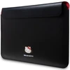 Hello Kitty Dėklas kompiuteriui HKCS14PGHDLMK 14″ juodos spalvos PU Metal Logo