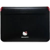 Hello Kitty Dėklas kompiuteriui HKCS14PGHDLMK 14″ juodos spalvos PU Metal Logo