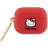 Hello Kitty HKAP23DKHSF AirPods Pro 2 (2022/2023) Dėklas Fuchsia Silicone 3D Kitty Head