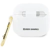 Hello Kitty HKA33DKHSH AirPods 3 Dėklas baltos spalvos Silicone 3D Kitty Head