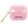 Hello Kitty Silikoninis 3D katytės galvos dėklas AirPods Pro - rožinis