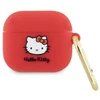 Hello Kitty HKA33DKHSF AirPods 3 Dėklas Fuchsia Silicone 3D Kitty Head