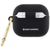 Hello Kitty HKA33DKHSK AirPods 3 Dėklas juodos spalvos Silicone 3D Kitty Head