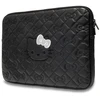 Hello Kitty Dėklas kompiuteriui HKCSZPEKHBPK 14″ juodos spalvos Zip PU Quilted Bows