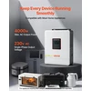VEVOR Hibridinis saulės inverteris 4000W, 24V į 230V