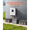 VEVOR Hibridinis saulės inverteris 4000W, 24V į 230V