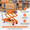 VEVOR Hidraulinis keltuvo vežimėlis, 150 kg talpa