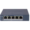 Ausinės Hikvision DS-3E1505P-EI/M(O-STD) 4 prievadų „Gigabit Ethernet“ išmanusis „PoE“ jungiklis