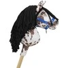 Hobby Horse arkliukas rudas leopardas su juoda karčiene A4