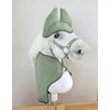 Super Hobby Horse Hobby Horse fliisinis komplektas A4–A5 šalavijo spalvos
