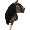 Hobby Horse lazdelinis arkliukas Premium tamsaus bėro atspalvio A5