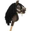 Hobby Horse lazdelinis arkliukas Premium tamsaus bėro atspalvio A5