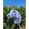 Hobby Horse lazdelinis arkliukas su balta karčiene Super Hobby Horse Premium