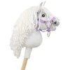 Hobby Horse lazdelinis arkliukas Super Premium baltas A5