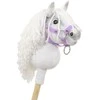 Hobby Horse lazdelinis arkliukas Super Premium baltas A5