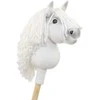 Hobby Horse lazdelinis arkliukas Super Premium baltas A5