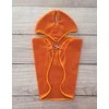 Hobby Horse oranžinė fleece antklodė ir ausinės