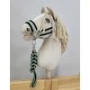 Hobby horsingo kantaras ir pavadys – juoda/salotinė