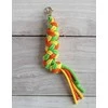 Hobbyhorse pavadėlis dvigubas – geltonas/šviesiai žalias/oranžinis