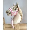 Super Hobby Horse Hobio arklio kantaras A3 su balta pūkuote ir pavadžiu