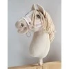 Super Hobby Horse Hobio žirgo reguliuojamas kantaras – pudrinės rožinės ir baltos spalvos