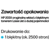 HP 203X žydras toneris