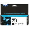 HP 711 DesignJet juoda rašalo kasetė, 38 ml