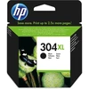HP juodo rašalo kasetė HP 304XL, HP304XL=N9K08AE, 300 puslapių
