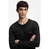 Hugo Bodywear Marškiniai ilgomis rankovėmis JUODA (50492631-001)