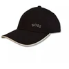 Hugo Boss Drąsiai išlenkta beisbolo kepuraitė, juoda - 50495855-001