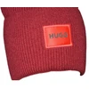 Hugo Boss Raudona vilnonė žieminė kepurė - 50496011-604