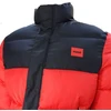 Hugo Boss tiesaus kirpimo žieminė striukė su stovinia apykakle - 50496244-693