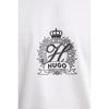 HUGO Daminor marškinėliai balti (50538246-100)