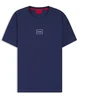 Hugo Loungewear Laze AZZURRO Marškiniai miegui vyriški (50525236-409)