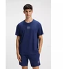 Hugo Loungewear Laze AZZURRO Marškiniai miegui vyriški (50525236-409)