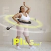 RINKINYS HULA HOOP HHW11 Juodas SU SVORIU + LIEMENS ATRAMA BR163 Juodas PLIUS DYDIS HMS