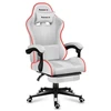 Ausinės Huzaro Force 4.7 RGB Balta Žaidimų Kėdė