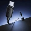 Joyroom Automobilinis įkroviklis Mini, C+C+U, 145W su C tipo į C tipo laidu, 100W, Juodas (JR-CCN07)
