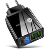 Įkroviklis PD+QC3.0 36W, su greito įkrovimo funkcija, juodas