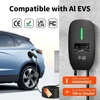 Įkrovimo stotelė 7kW su programėle ir - type 2 laidu 5m ilgio