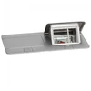 Įleidžiama modulinė dėžutė 2x4 mod. Legrand 654003 (metalinė, sidabro spalva)