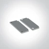 Įleidžiamas aliuminio profilis su PC baltu difuzoriumi, 2m, 7906TR/AL. Komplektuojama su 2 poromis užbaigimų