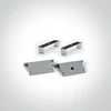 Įleidžiamas aliuminio profilis su PC baltu difuzoriumi, 2m, 7910AR/AL. Komplektuojama su 2 poromis užbaigimų