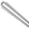 Įleidžiamas kampinis LED profilis ANGLE, aliuminio sp., 2m