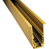 Įleidžiamas magnetinės sistemos ZAMBELIS bėgelis, žalvario sp., 48V, 3m, 2084G-3
