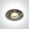 Įleidžiamas pakreipiamas šviestuvas, GU4, chromo sp., 11103A/MC